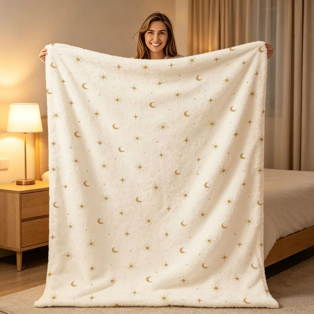 Pretty Purple Smiling Ghost Pumpkin Throw Blanket Plush Couch Cover For Sweet Halloween Party Home Decor Gift