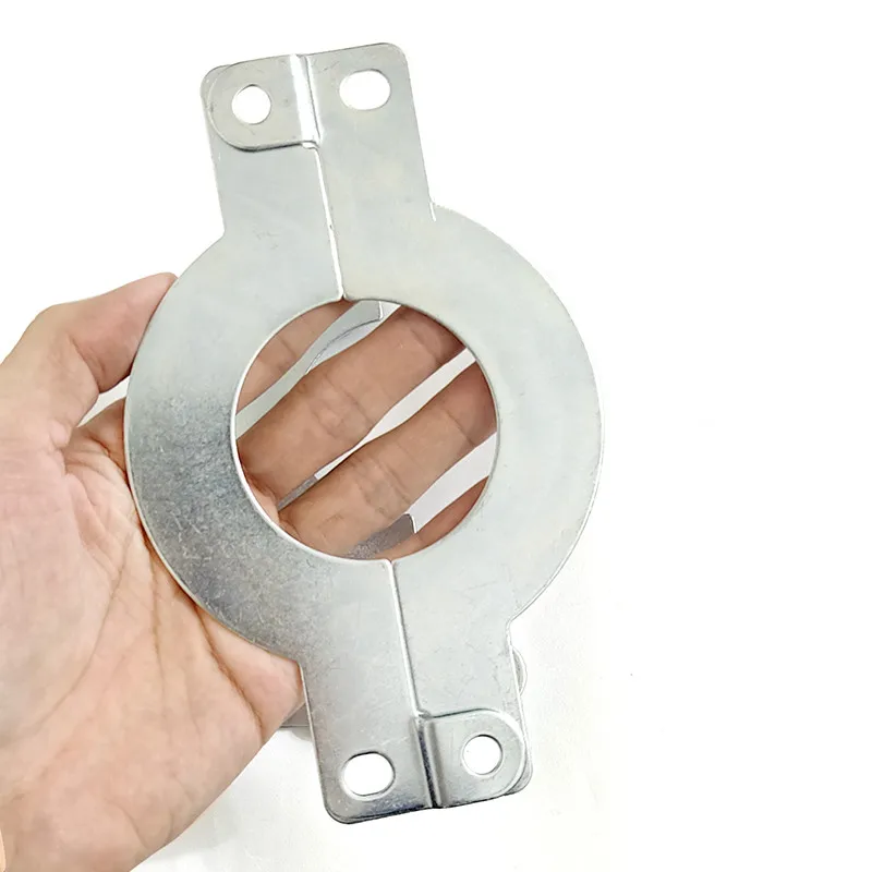 Excavator shaft gasket opening gap adjustment anti-loosening stainless steel sheet durable wear-resistant bucket pin gasket
