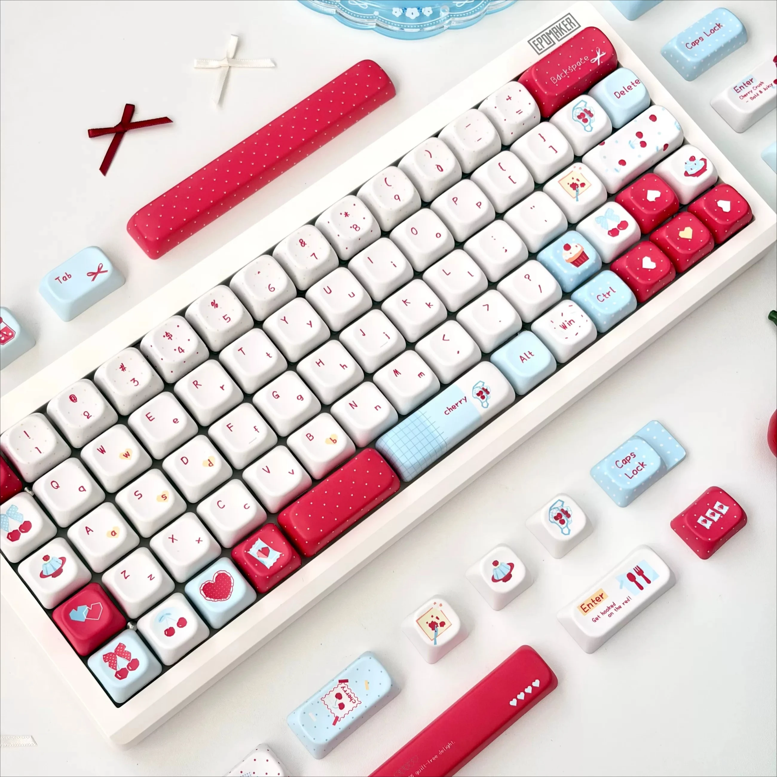 MAIMOOO Cherry Keycaps CHERRY PBT Five Sided Heat Sublimation Keycaps Customized Mechanical Keyboard Keycaps