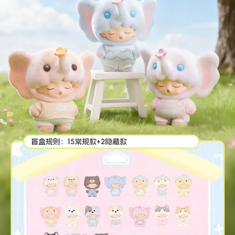 

JOTOYS YUMO Cute Pet Family Series, натуральная загадочная коробка, слепая коробка, сумка для догадок, игрушки, кукла, милые настольные украшения, коллекция, подарок, милый