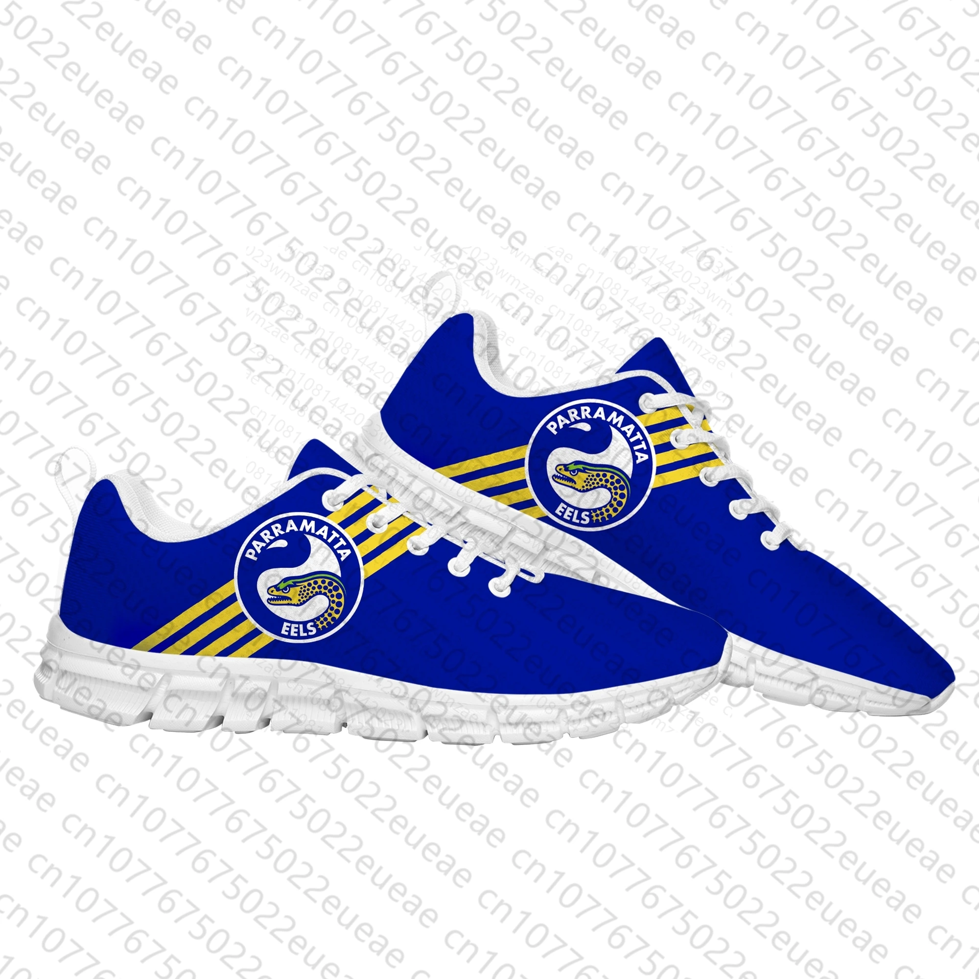 Parramatta Eels Australian Rugby Sports Shoes Mens Womens Teenager Kids Children Sneakers High Quality Parent Child DIY Couple