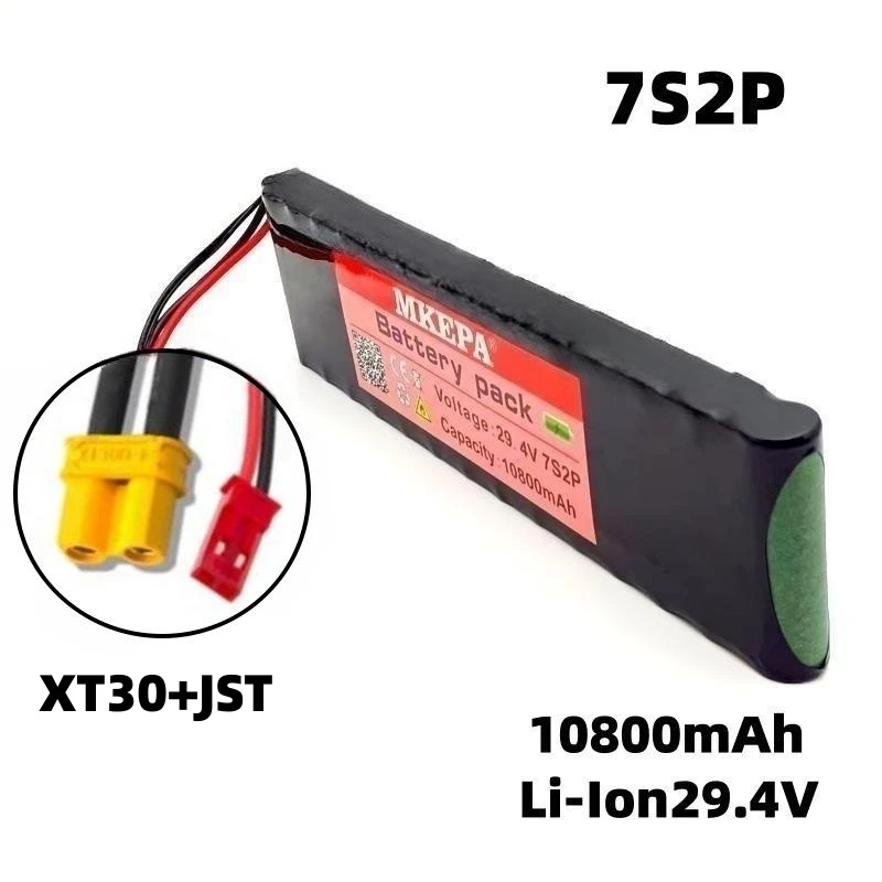 7s2p 29.4V 10.8ah 18650 Battery Lithium Ion Battery 29.4V 10800Mah Electric Bicycle Scooter/Lithium Ion Battery Electric Scooter