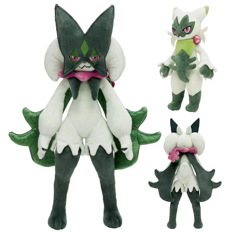 

Pokemon Sprigatito Plush Floragato Meowscarada Soft Stuffed Animal Cartoon Cat Doll Kids Anime Game Fans Collection Gift toys