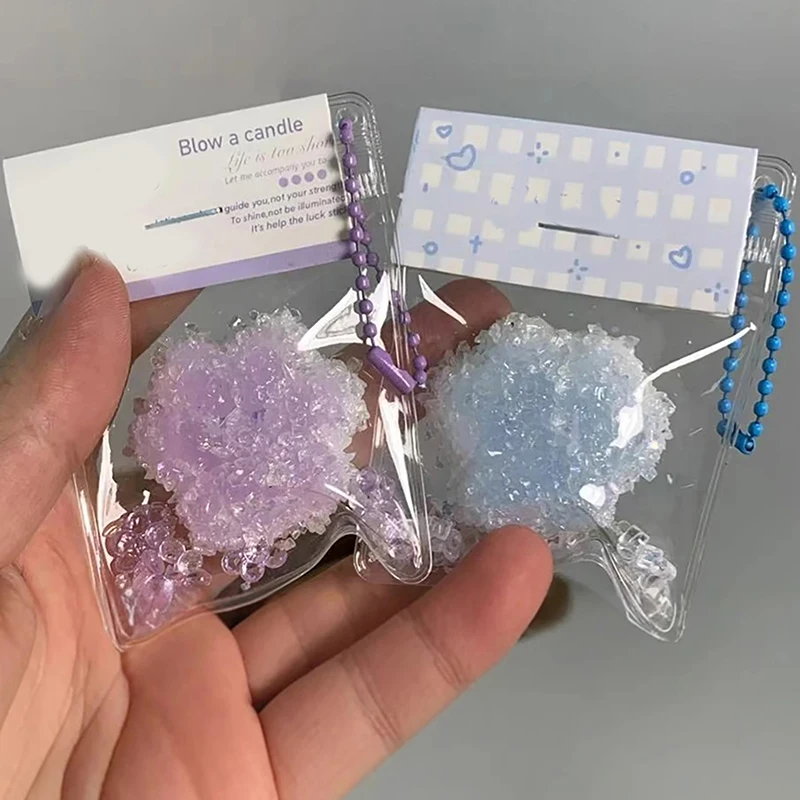 1/2 قطعة صغيرة حساسة القط مخلب الضغط اللعب اليدوية DIY بها بنفسك الاطفال قلادة المفاتيح للعصر هدية