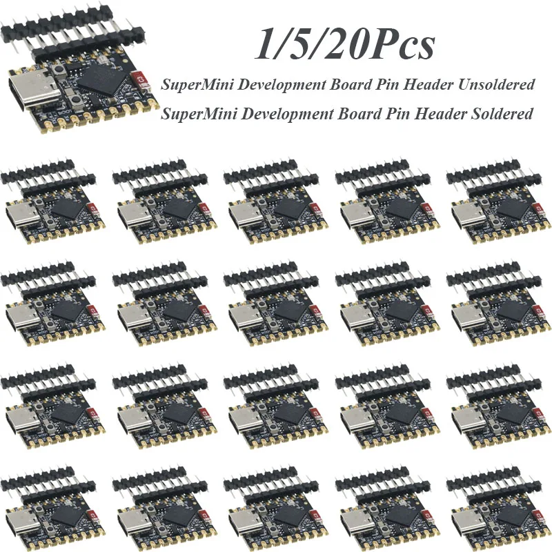 1/5/20Pcs ESP32 C3 Development Board ESP32 SuperMini WiFi Bluetooth Module Wireless Circuit Board For Electronic DIY Programming