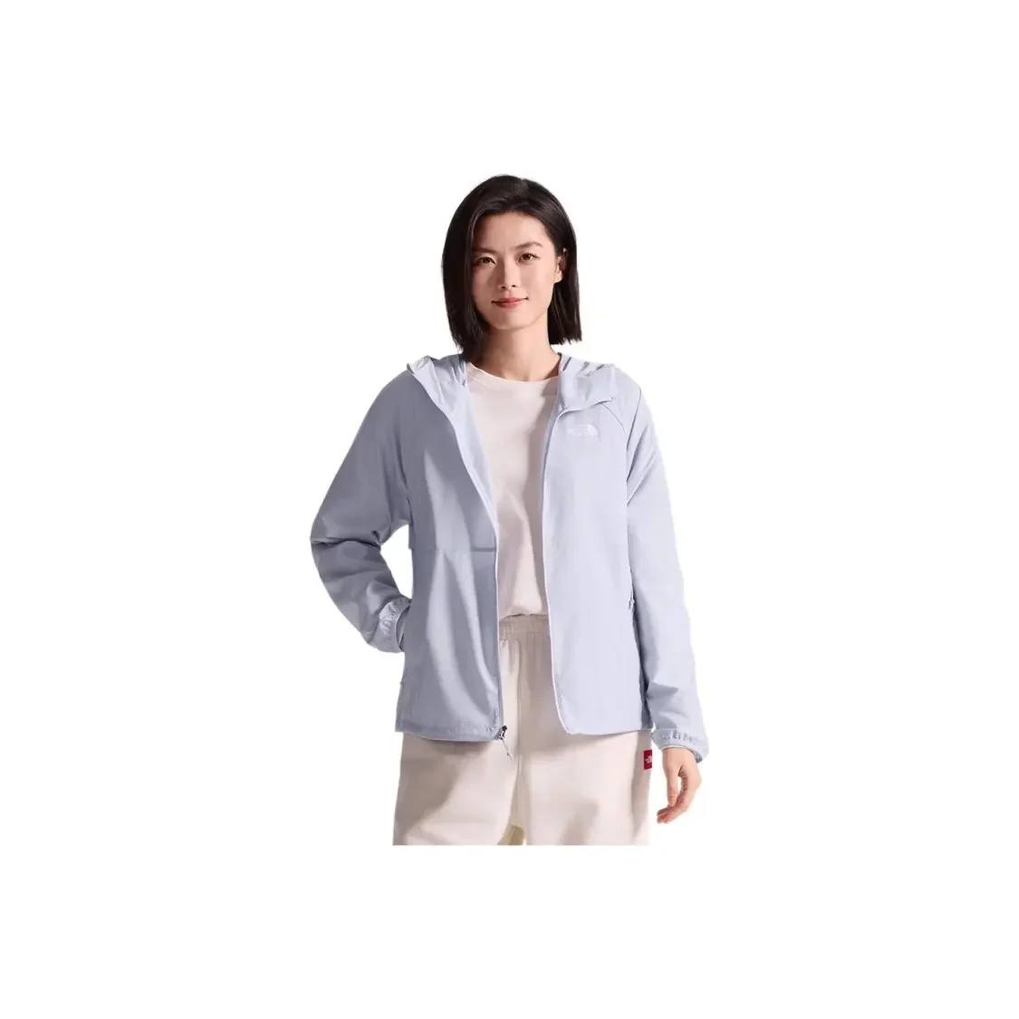 THE NORTH FACE Women Lightweight Loose-Fitting Hooded Long-Sleeved Breathable UV-Protective Sun Protection Jacket Hiking