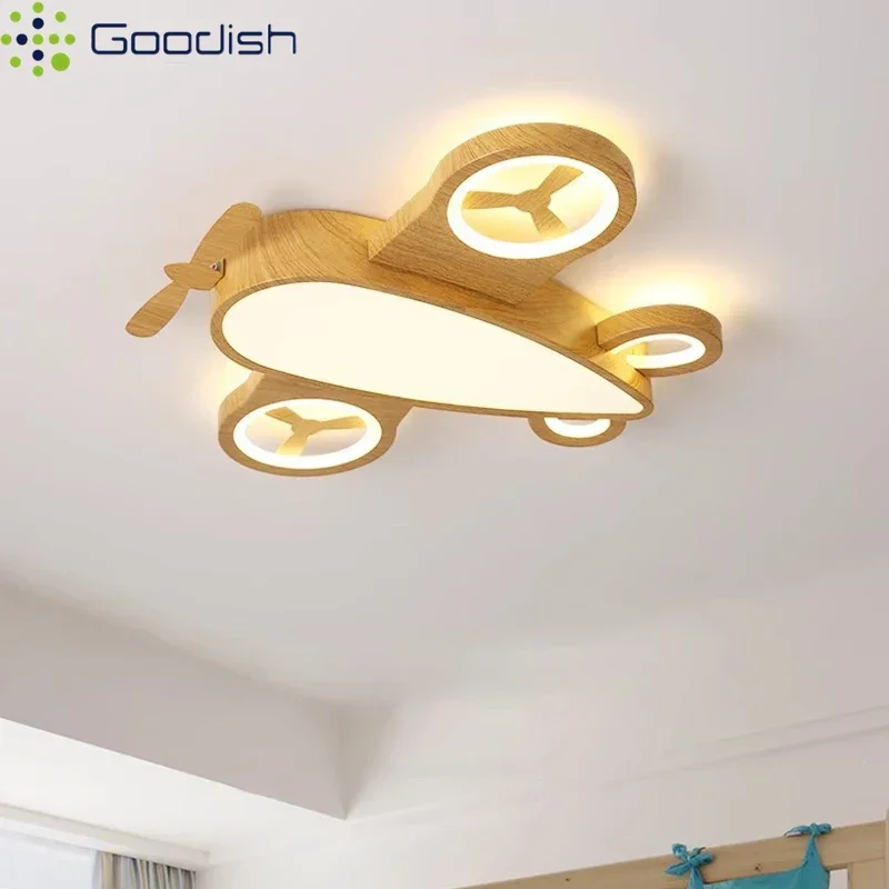 Medieval Helicopter Airplane Bauhaus Creative LED Home Ceiling Lights Spent grinding Lamps for Living Room Decoration Chandelier