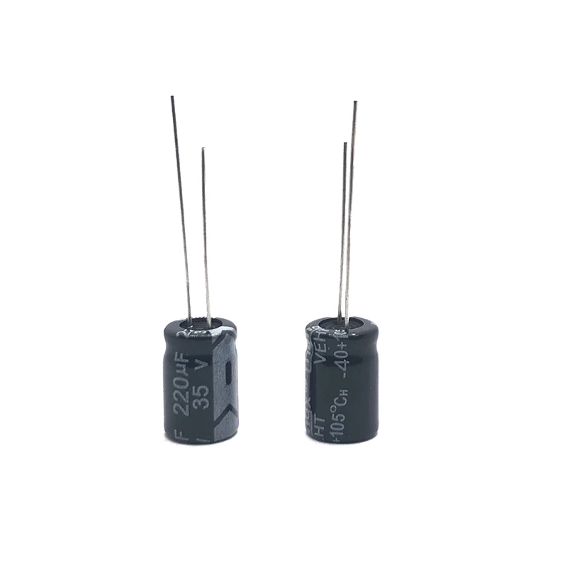 35V220UF 8x12mm Aluminiowy kondensator elektrolityczny 220uf35v 35v 220uf 35v220mf 220mf35v 35v220MFD 35wv 220mf 35vdc 220MFD