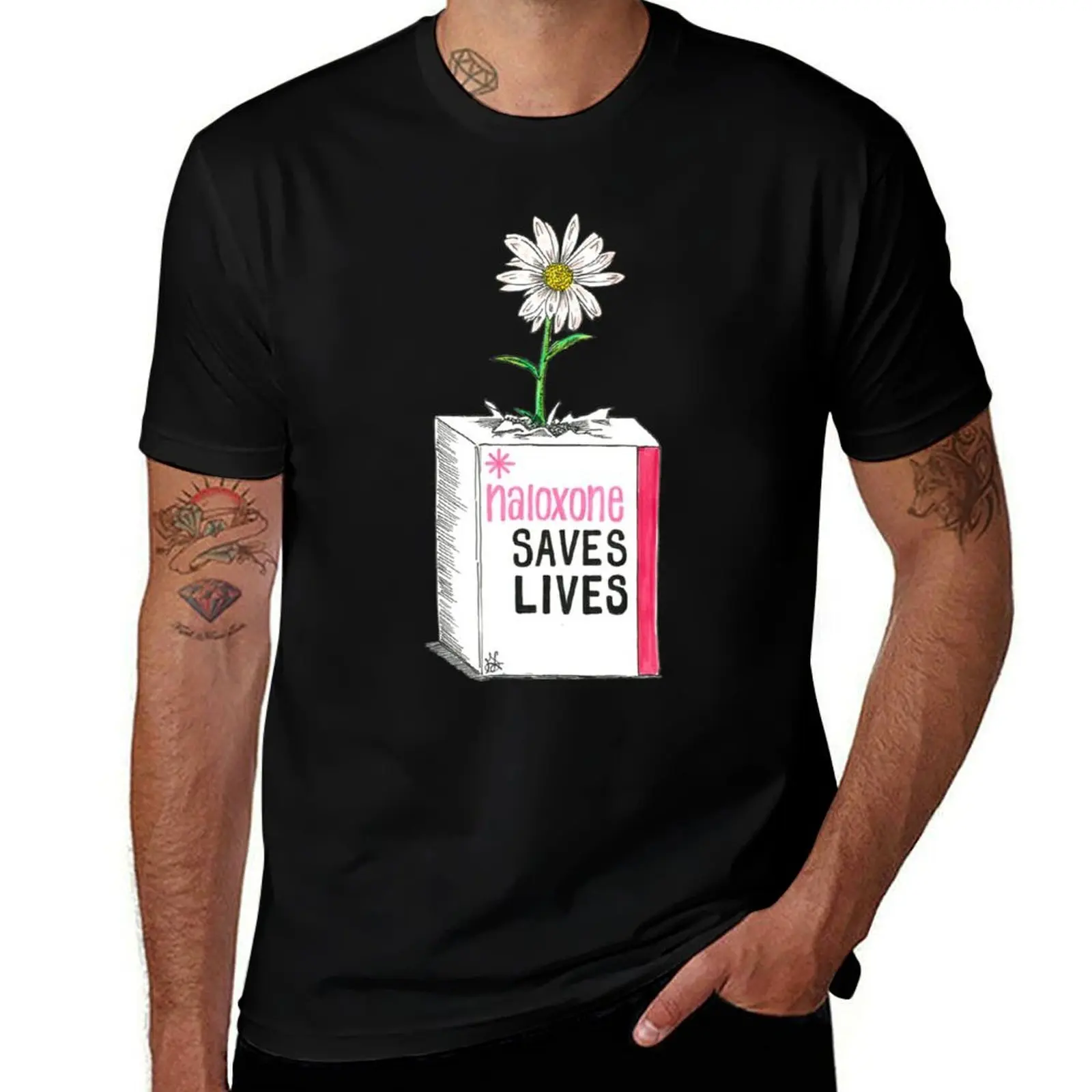 

NarcanNaloxone Box - Overdose Awareness T-Shirt Summer Sports Quick Dry T-Shirt