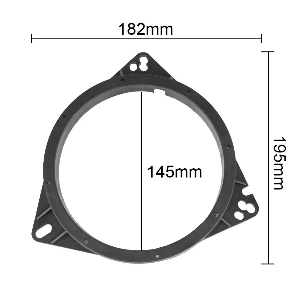 Solid Horn Pad Universal Speaker Adapter Bracket for TOYOTA NISSAN Horn Washer Adapter Plastic 2 Pcs Special Speaker Mount Mat