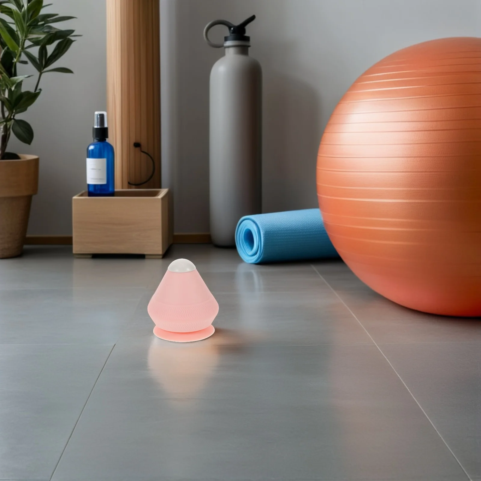 

Mini Multifunctional Muscle Massager Vibrating Ball Back Stress Relief Portable Pink Neck and Upper Back Massager