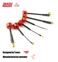 RUSH CHERRY 5.8G 1.2DB Clear Red FPV Antenna for Freestyle Racing FPV Fatshark ImmersionRC RapidFire VTX Goggles Monitor