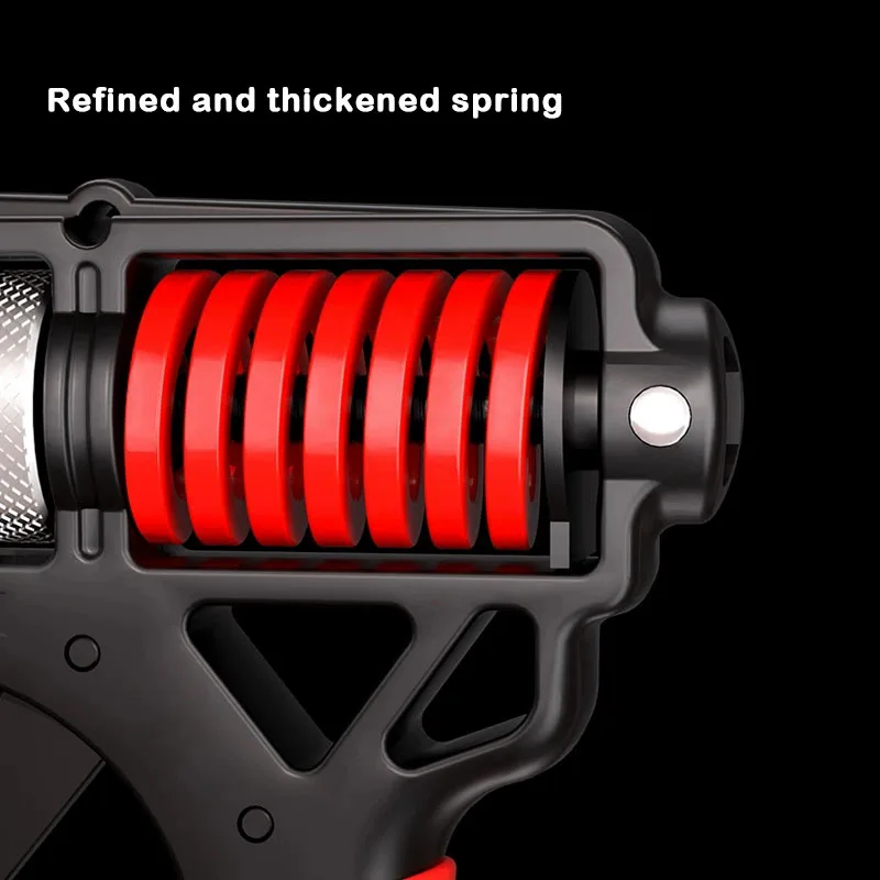 Adjustable Hand Gripper Hand Grip Strengthener Non-Slip Resistance Trainer Wrist Finger Home Gym Fitness Equipment