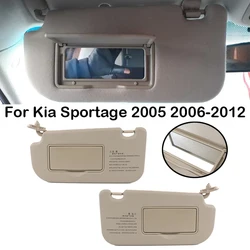 For Kia Sportage 2005 2006 2007 2008 2009-2012 Car Front Interior Sun Visor With Makeup Mirror Sun Shade Sunvisor 8520103000