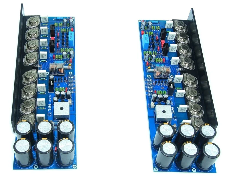 16 Gold Seal MJ15024 MJ15025 Tube 400W*2 HiFi Fever Class AB Audio Amplifier Board With Pre-rectifier Amplification