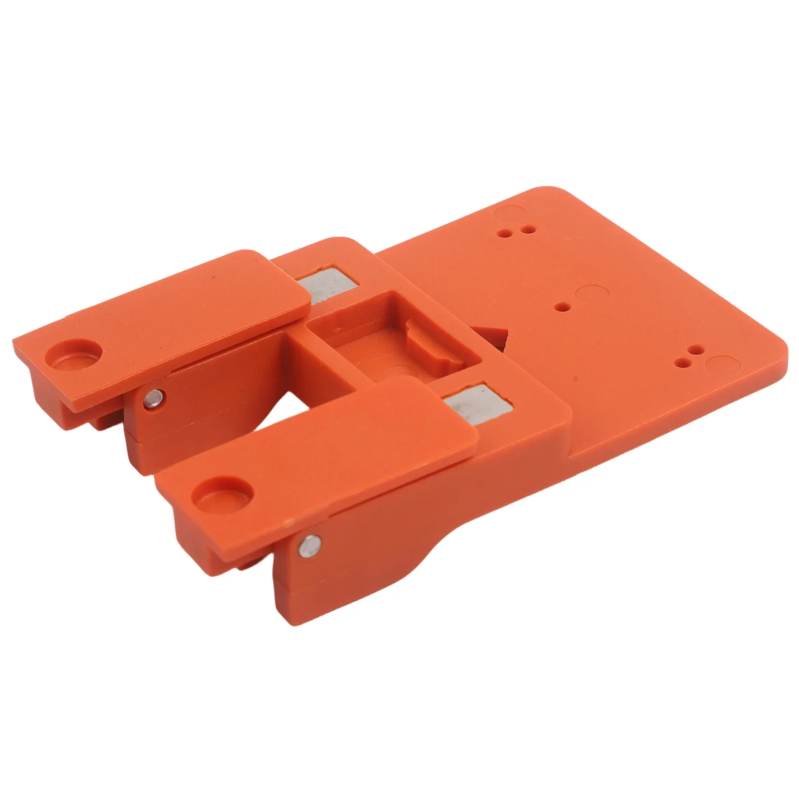 Orange Cabinet Hinge Jig Quick Alignment Precise Positioning Pre-set Guide Grooves For European Three-in-one Hinges