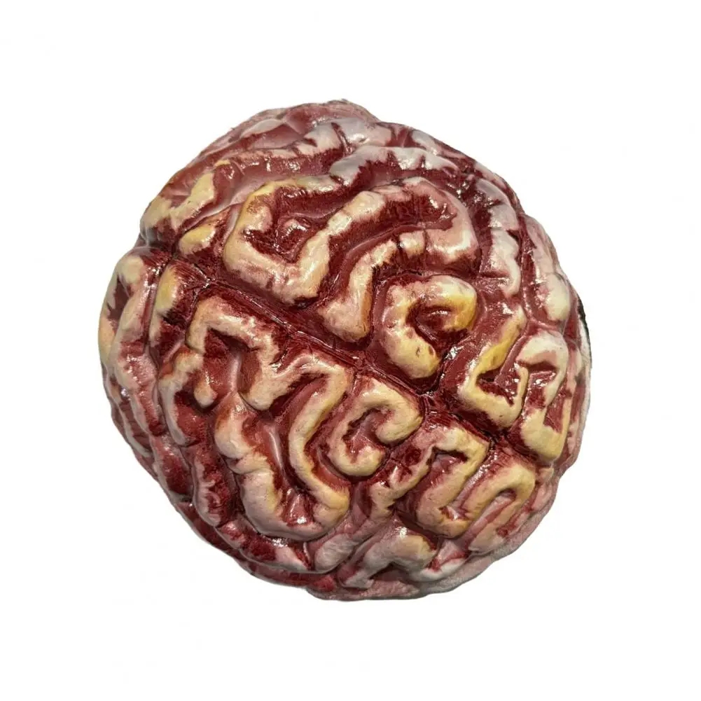 Zombie Brain Hat Zombie Accessory Zombie Brain Cap Latex Headpiece Realistic Mask Halloween Costume Accessory for Cosplay Themed