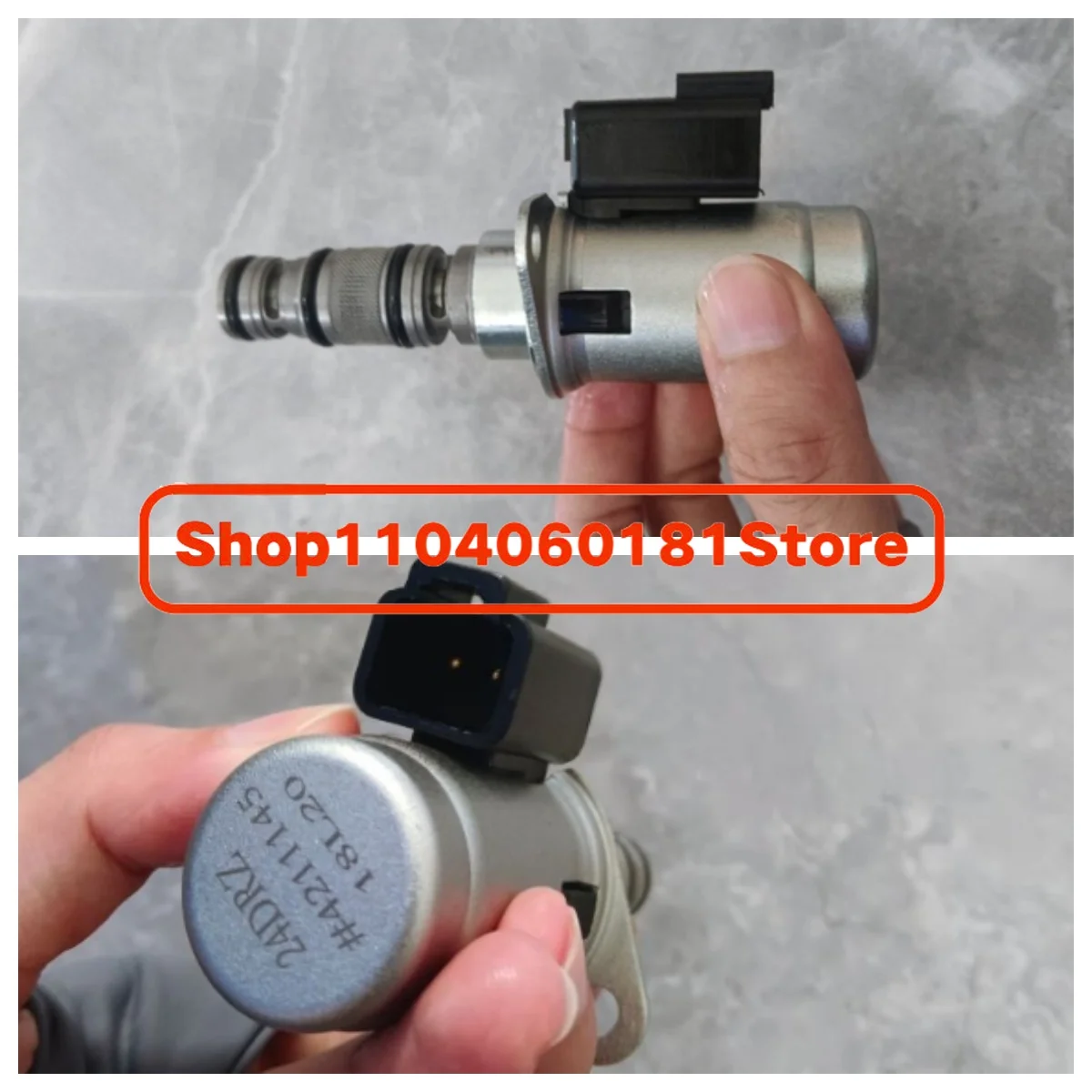 

For SANY Rough Terrain DEUTSCH 60174359 4211145 Solenoid Valve 24DRZ 4211199 24V Original Spare Parts DANA Spicer 1205FT20640