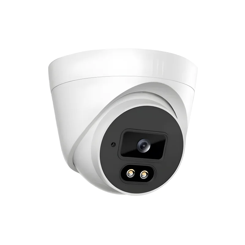 CCTV HD 5MP 2K AI IP POE cámara Mini visión nocturna + luz blanca a todo Color = modo Dual ONVIF micrófono Audio hemisferio interior Xmeye ICSEE