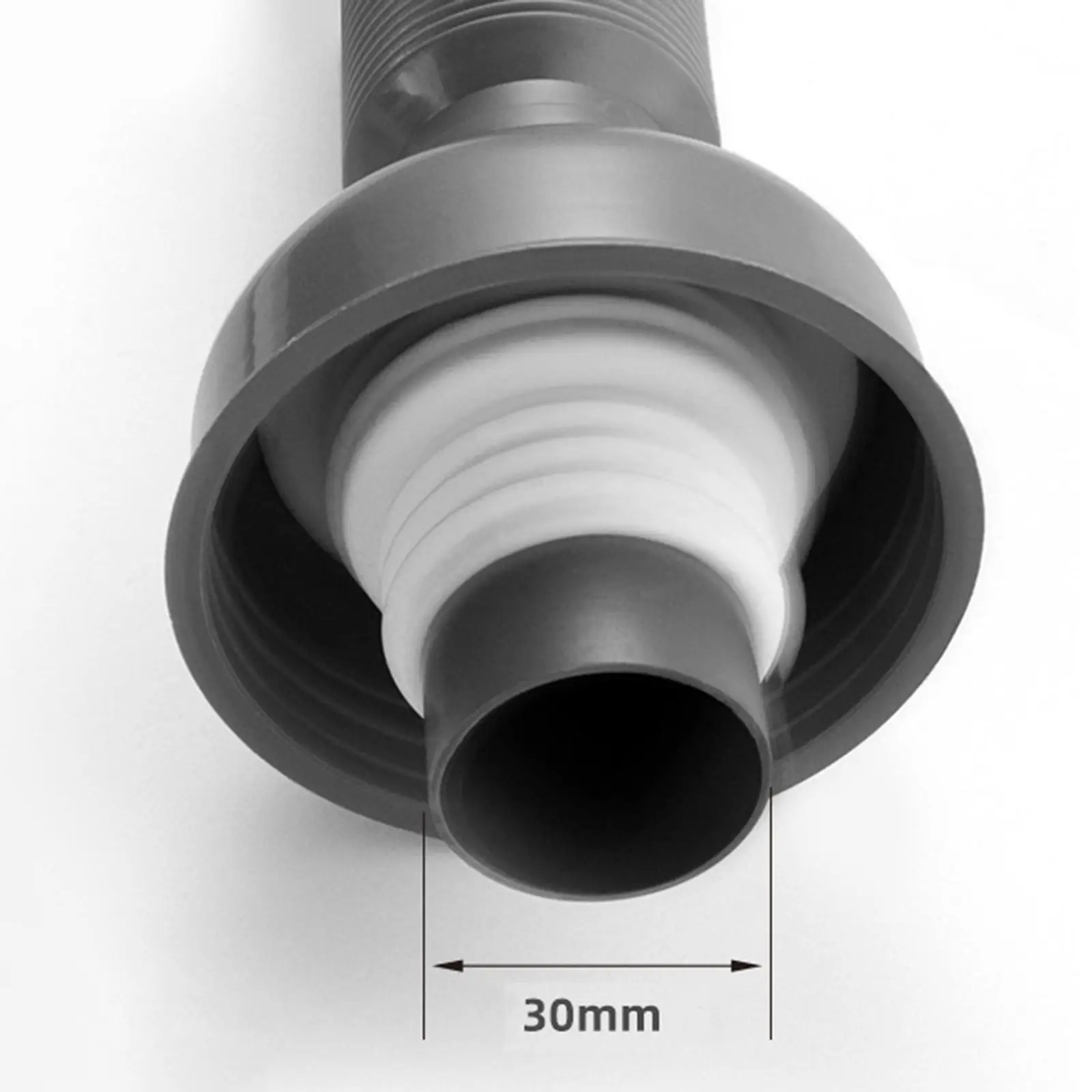 

Thickened Sink Drain Hose Set Adjustable Length Water Pipe Accessory Flexible Hose Sink for Bathtub Washbasin