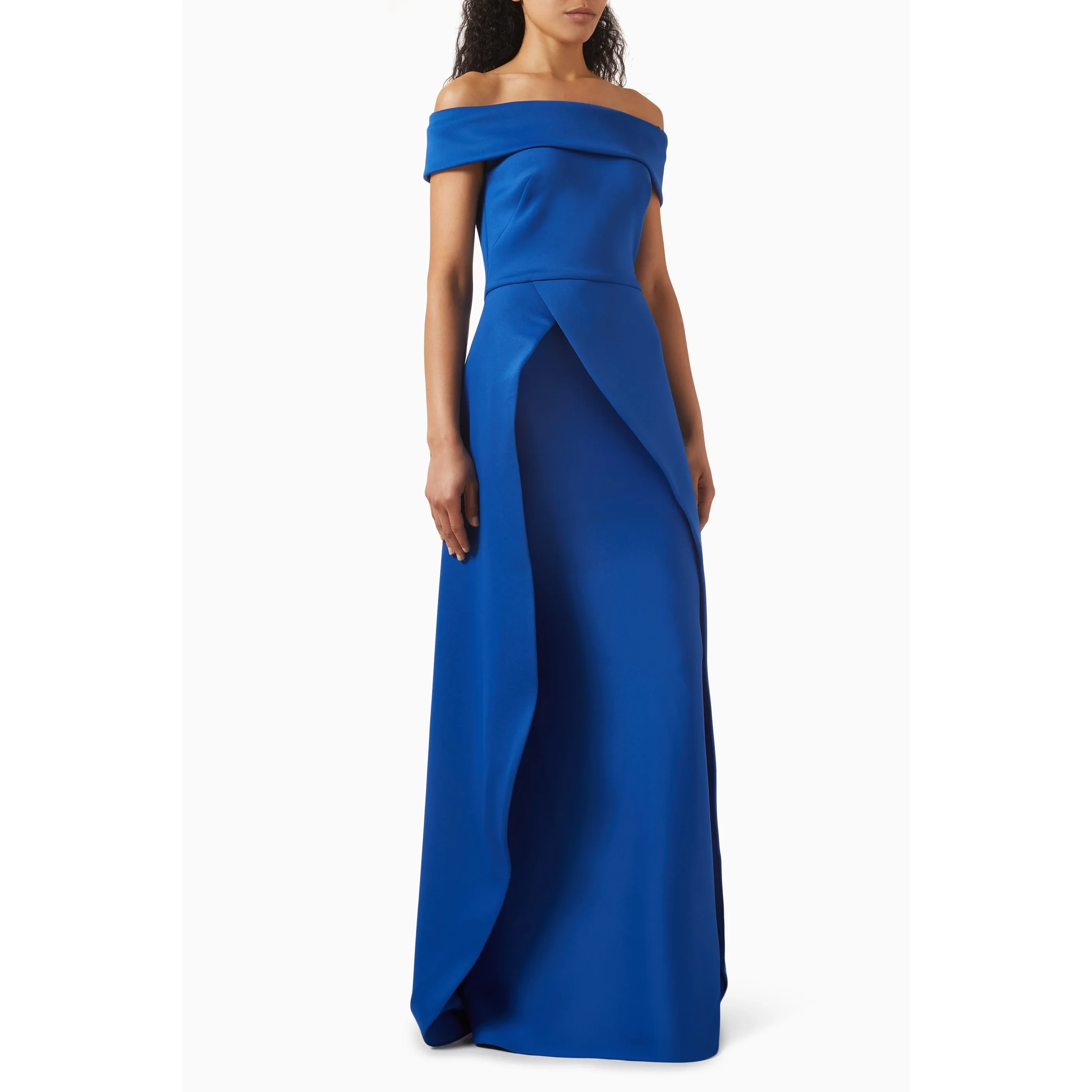 

Welove Blue Off Shoulder Saudi Prom Dresses 2025 For Special Occasion Floor-length Customized Evening Dress vestidos de fiesta
