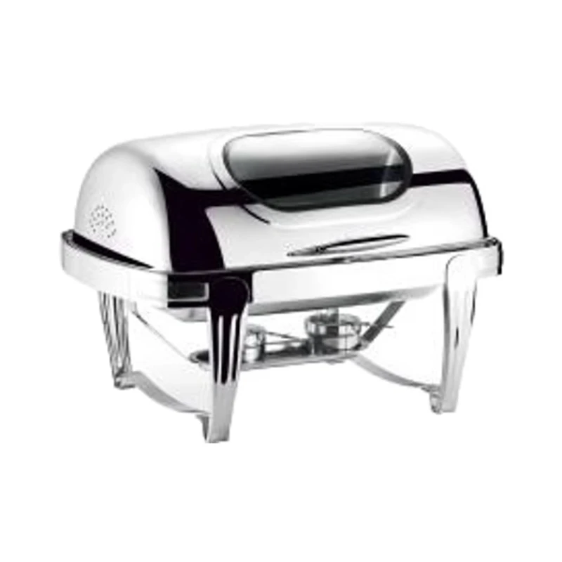 

Glass cover Self-service fuel heating method Elegant food heater