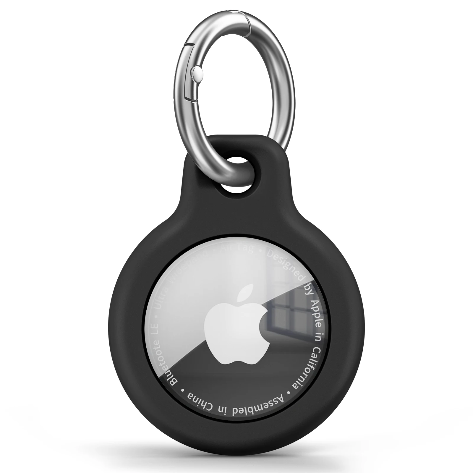 TPU-Hülle für Apple Air Tag Halter mit Schlüsselanhänger, Schutzhülle, Tracker-Zubehör, kratzfeste Hülle für Apple Air Tag Case