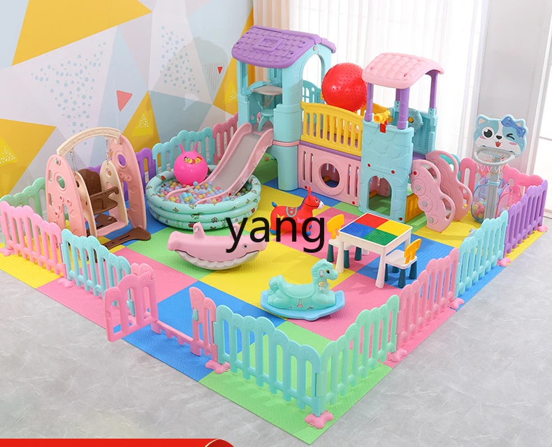 CX Indoor Equipment Amusement Park Facilities Slide Toy Family Small Amusement Park Naughty Castle