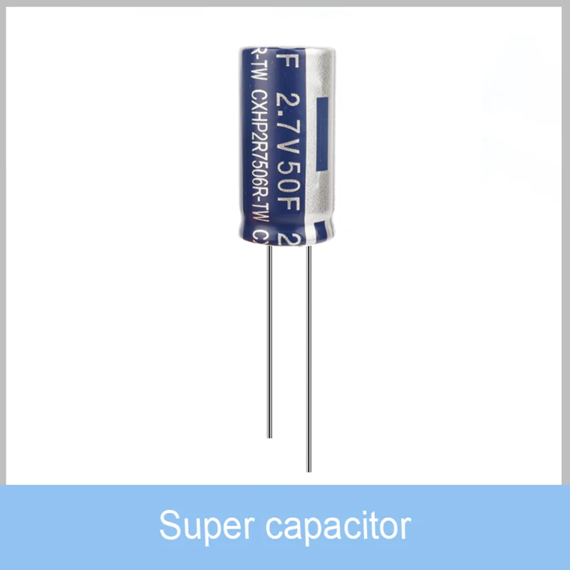 CXHP CDA SuperCapacitors Farad capacitor 2.7V 0.22F 0.3F 0.35F 0.5F 0.6F 1F 1.2F 3.3F 4F 5F 10F 20F 25F 50F 120F Super Capacitor