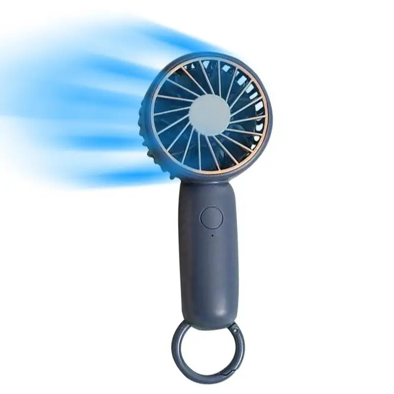 

Personal Fan Portable Fan With Carabiner 3 Speeds Handheld Fan 3 IN 1 Portable USB Small Pocket Fan For Working Traveling