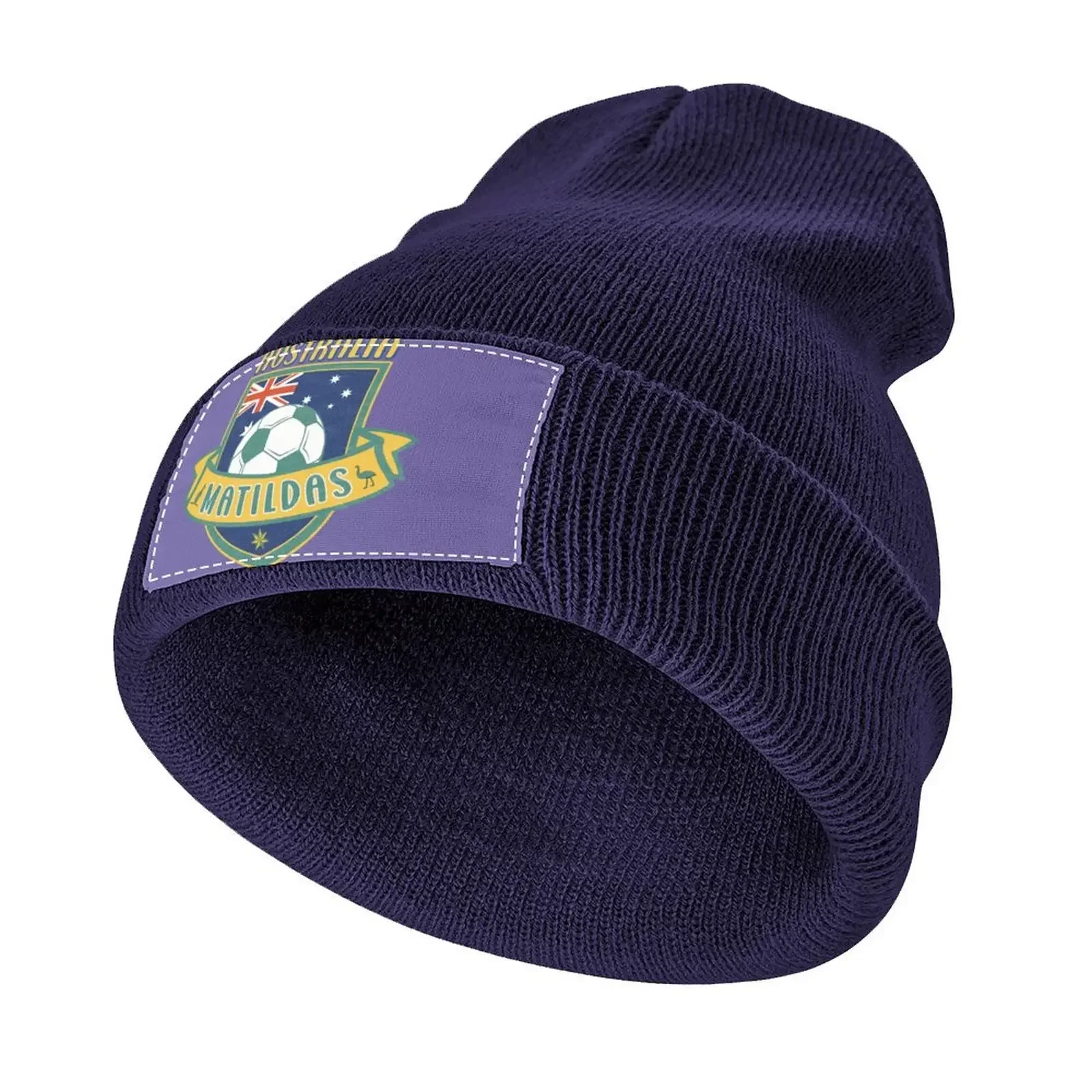 

Australian Womens Soccer Crest (Matildas) Knitted Hat Hats Golf Cap Mountaineering Trucker Hats Women Caps Men's