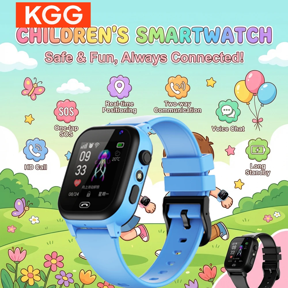 

Smart Watch Kids SOS LBS Location 2G Sim Card Child SmartWatch Camera Waterproof Upgrade Watch For Boys Girls