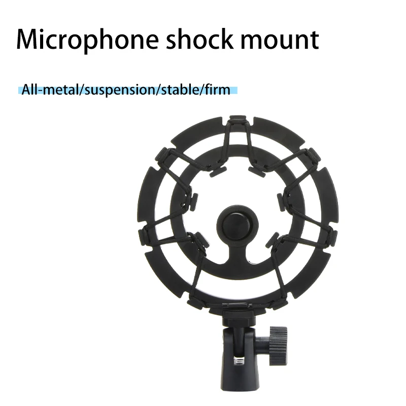 All-Metal Blue Yeti Shock Mount - Stable Suspension Mic Holder with 360° Adjustable Knob for Studio, Live Stream & Podcasting