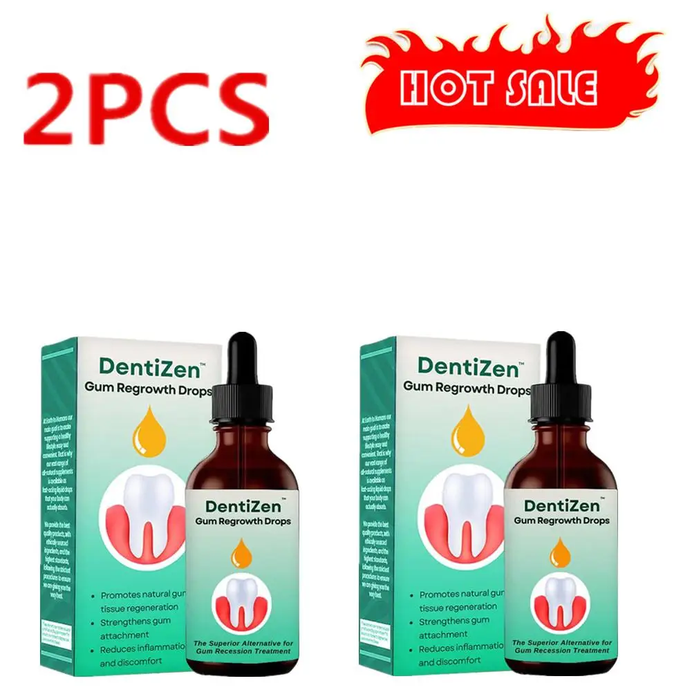 

2X 30ml Gum Care Products Liquid Gum Repair Gum Regrowth Natural Oral Care Drops Gum Restore Oral Gum Care Liquid For Oral Car