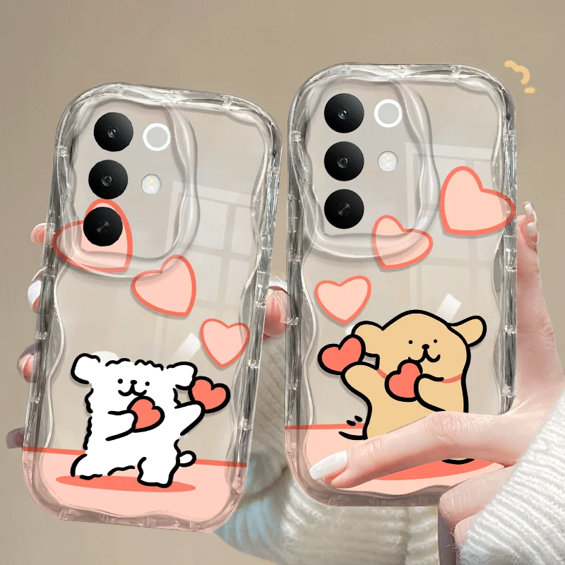 Flexible TPU Case For Realme C85 Pro C85 5G Protective Cover Shockproof Dog Pattern Fundas