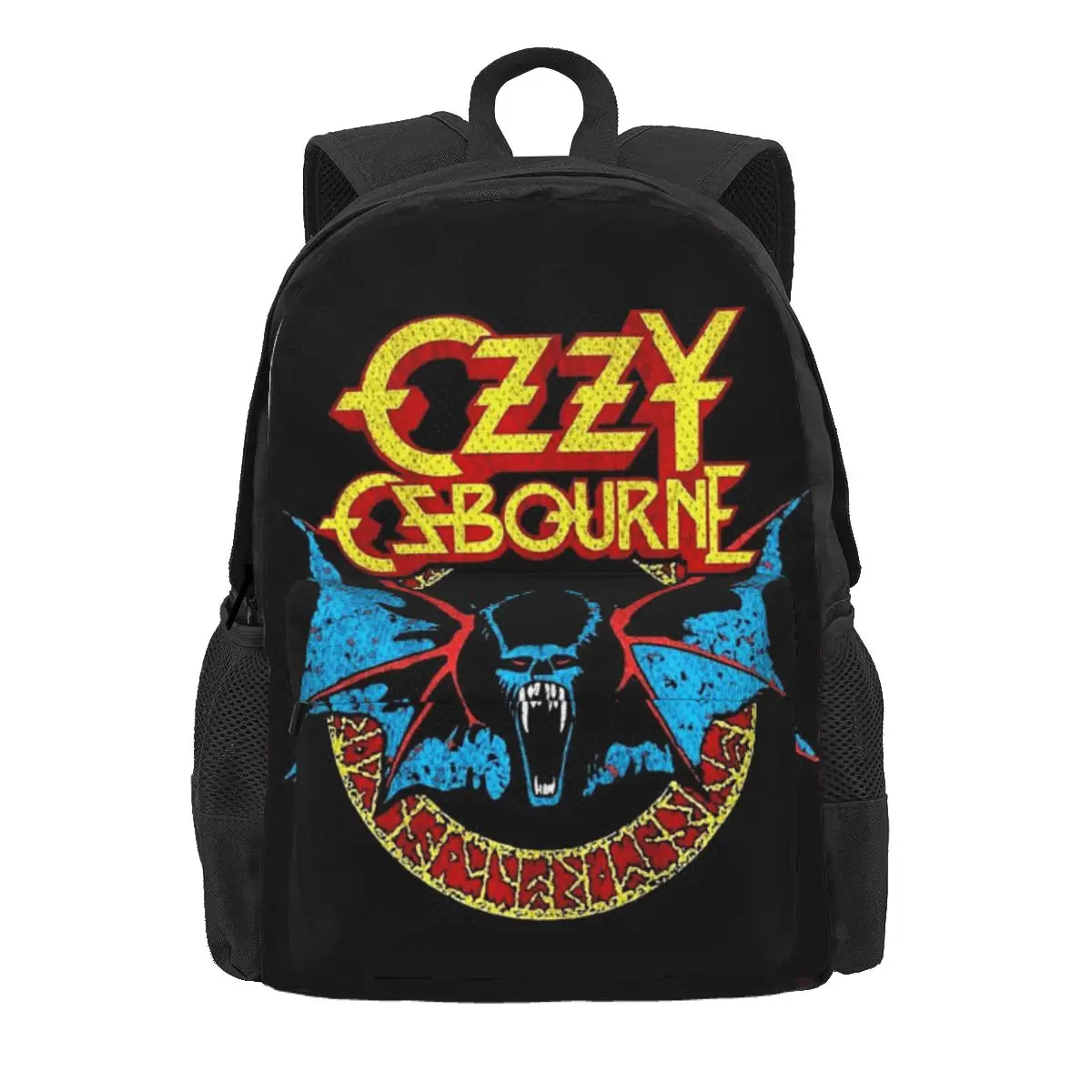 

Ozzy Osbourne Rock Band Heavy Metal Backpack Daypack Large Capacity Kids BookBag School Bag Shoulder Bags for Men Women