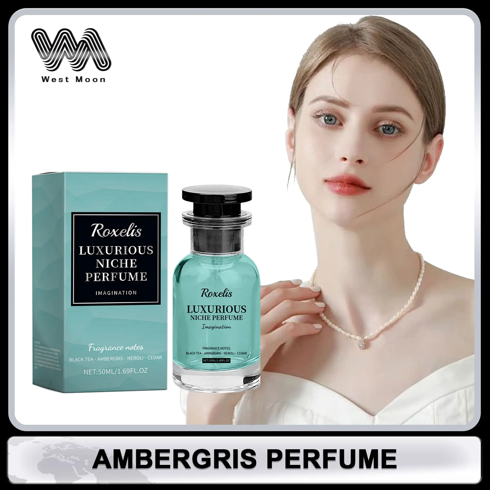 Small Perfume Long Lasting Fragrance Pheromone Perfume to Attract Man Ambergris Perfume Add on Charms Natural Perfume for Dating