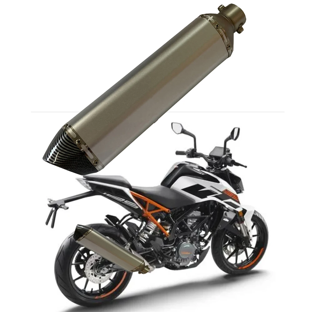 Motorcycle exhaust systems escape moto motocross nmax pcx z900 xmax300 duke 125 Pitbike accessories muffler silencer