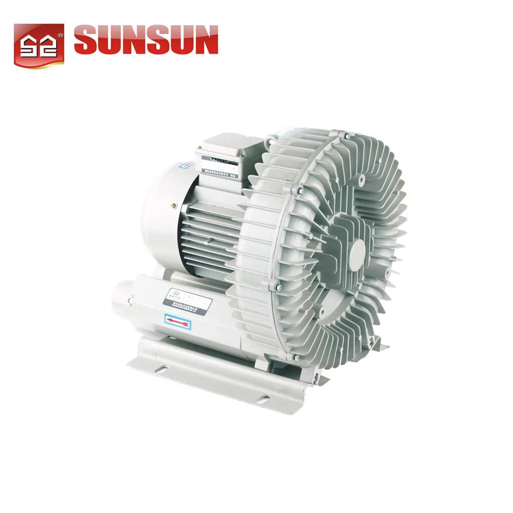 PG Series Electric Industrial Roots Blower Vortex Pump High Pressure 1100m3/h Aluminium Alloy Blades