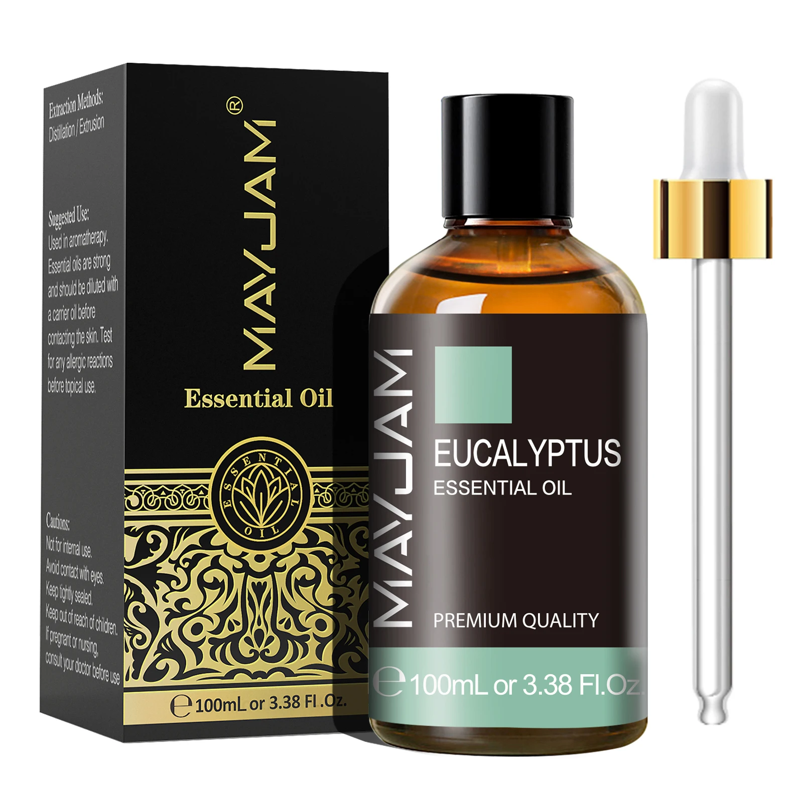 MAYJAM 100ML Eucalyptus Essential Oil For Humidifier Diffuser Burner Making Scented Candle DIY Perfume Air Freshener