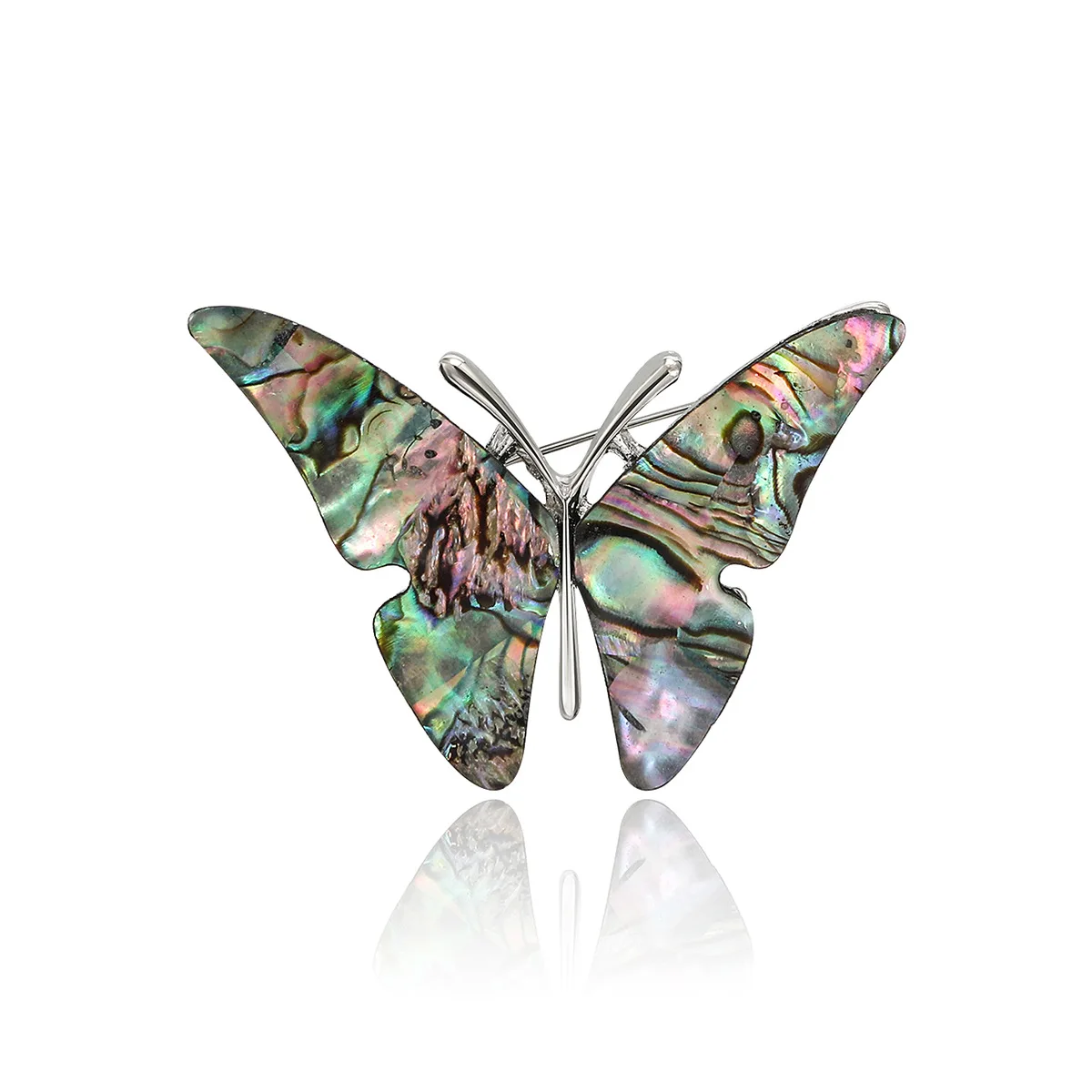 

Natural Abalone Shell Insect Butterfly Brooches for Women Men's Clothing Suit Coat Collar Pin Accesories Wedding Party Jewelry