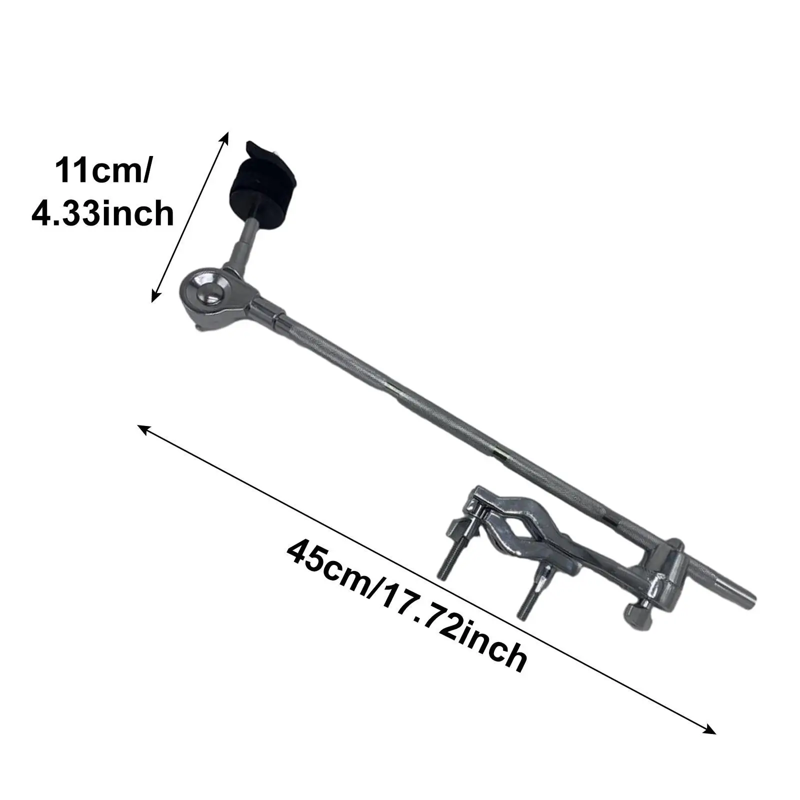Cymbal Stand Drum Extension Clamps Holder Portable Support Rod Extension Arm