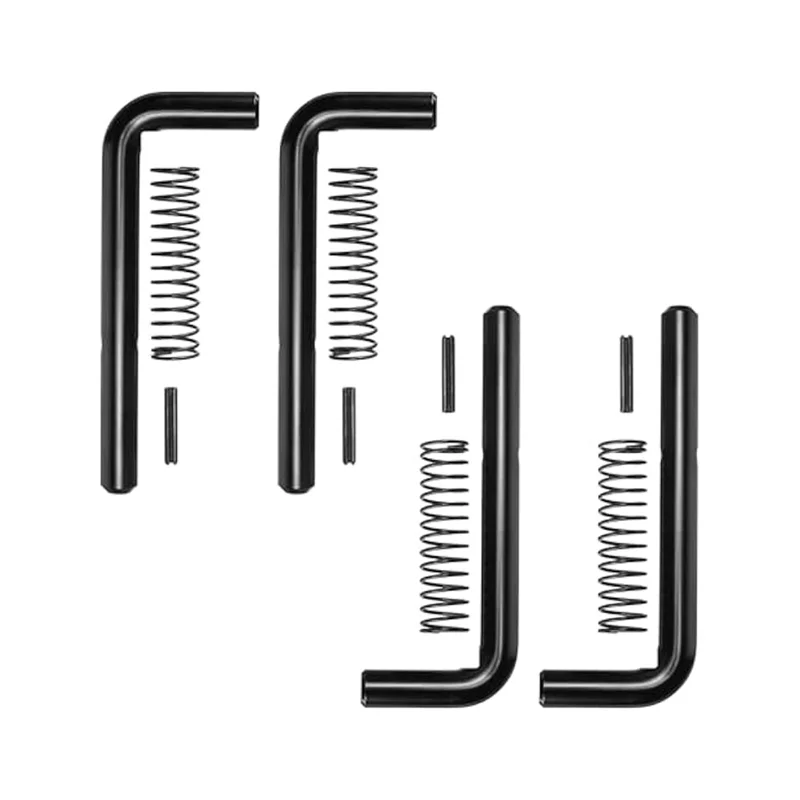 

HRBAJ-Комплект пружинной защелки для ворот прицепа, сверхмощная защелка для ворот прицепа 819T, железная упаковка из 4 шт.