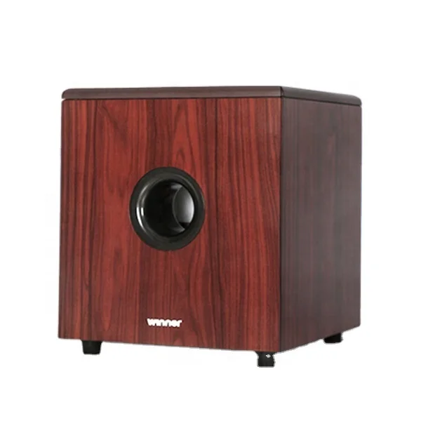 Tonewinner SUB-10TD-N red wood audio power subwoofer active subwoofer speaker for home theatre