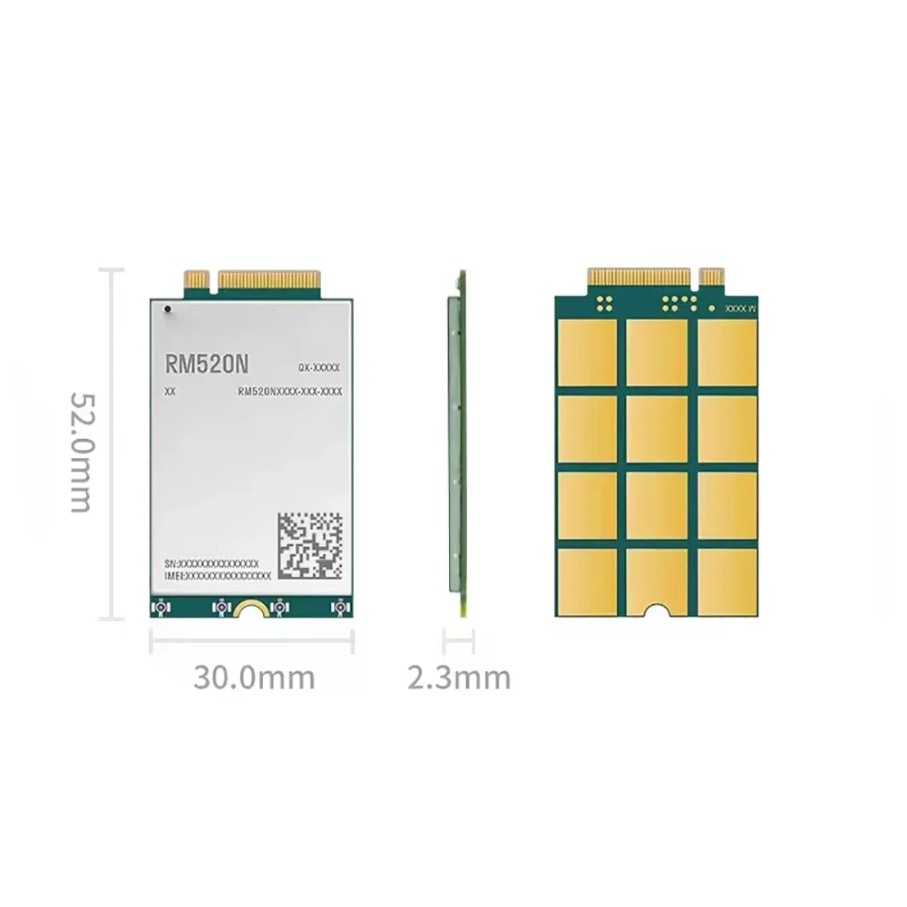 5G USB Dongle With RM520N-GL Sub-6GHz M.2 Module Type-C 3.0 To USB