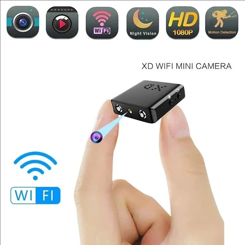 Mini caméra Wifi HD 1080P, caméra filaire XD, sécurité domestique intelligente, caméra IP antivol intérieure, vidéo, voix, application, caméra en temps réel