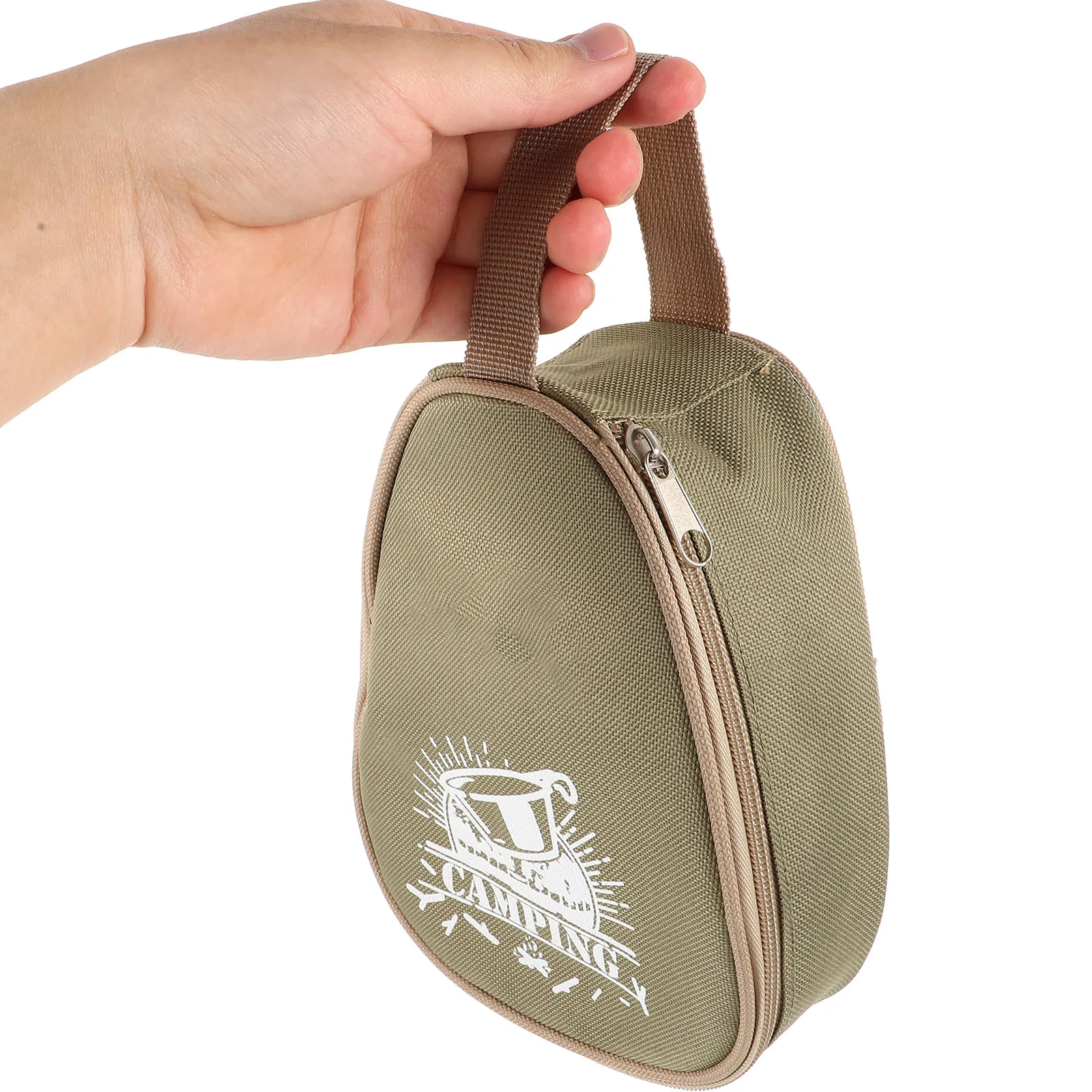 المحمولة التخييم حقيبة أدوات المائدة أكسفورد القماش دائم السلطانية المنظم في الهواء الطلق نزهة السلطانية الحقيبة المشي لمسافات طويلة حقيبة أدوات المائدة مخيم المطبخ