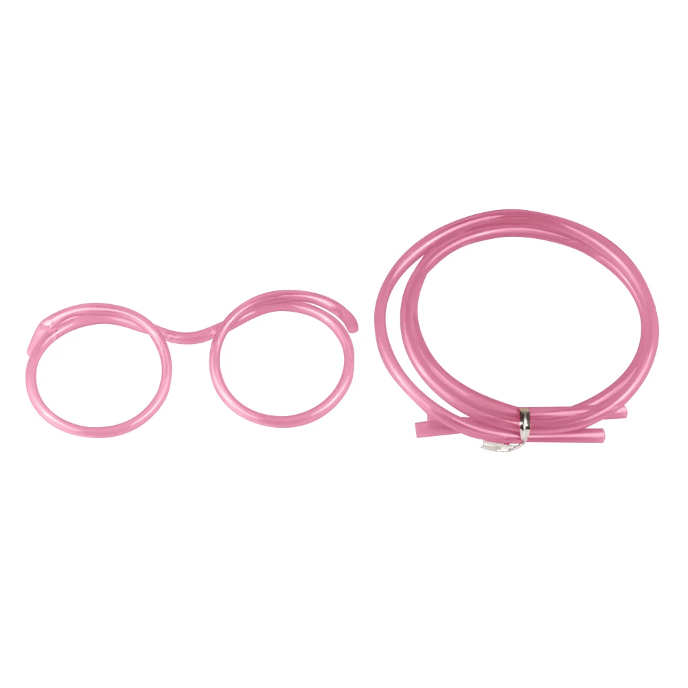 

Color Random Reusable Straw Glasses for Kids Party Supplies Flexible Tube Tool Modeling Accessory Drinking Utensil Fun