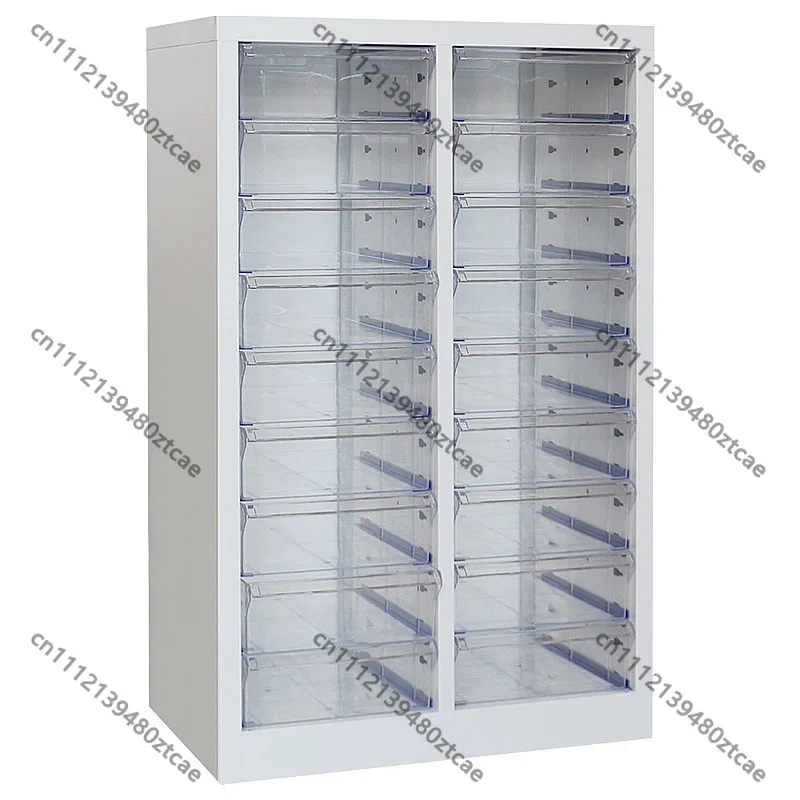 Nail Art Storage Cabinet Flat Bottom Drawer Nail Polish Glue File Organizer
