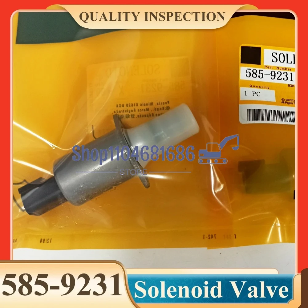 

E320GC Excavator Solenoid Valve 585-9231 5859231 Control Valve Exhaust Solenoid Valve for CAT326GC E330GC E336GC